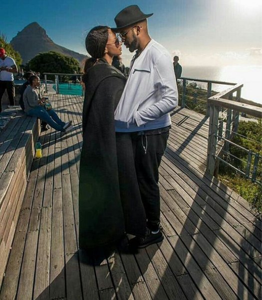 Banky W, Adesua Etomi and friends go sightseeing in South Africa ahead of their wedding (Photos)