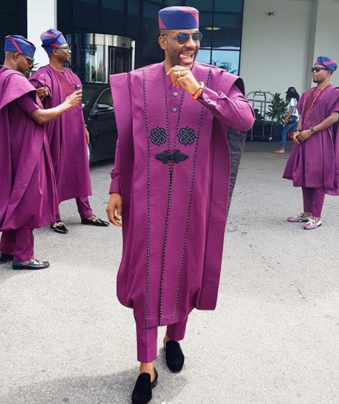 Banky W reacts to Ebuka's outfit that Nigerians Fell In Love With