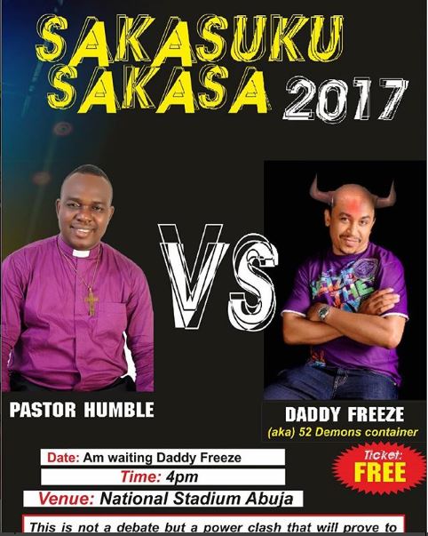 Daddy Freeze Is Possessed And Tormented By 52 Destiny Destroying Demons' - Pastor Okoro