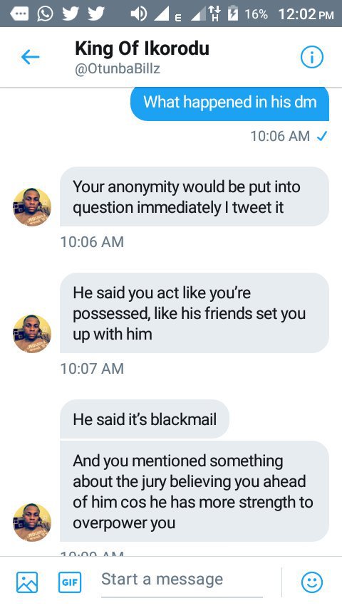 Lady alleges blogger, Unilagolodo raped her, then started begging, he responds