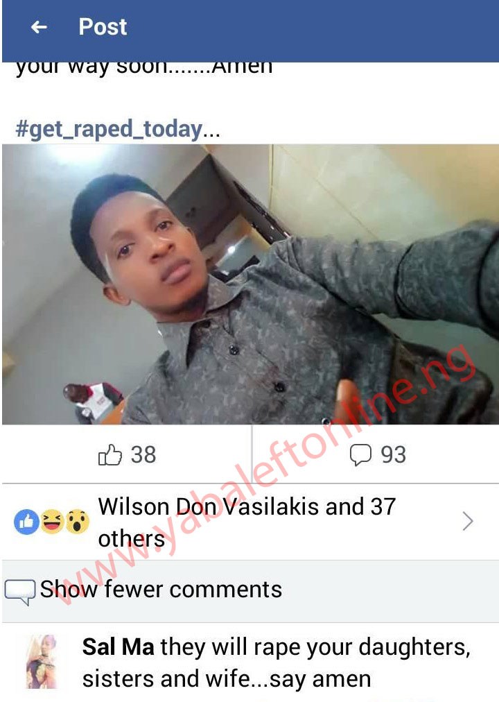 'Every Girl Should Crave To Be Raped At Least Once In Her Lifetime' - Nigerian Guy Gives Tips On How To Be Raped.