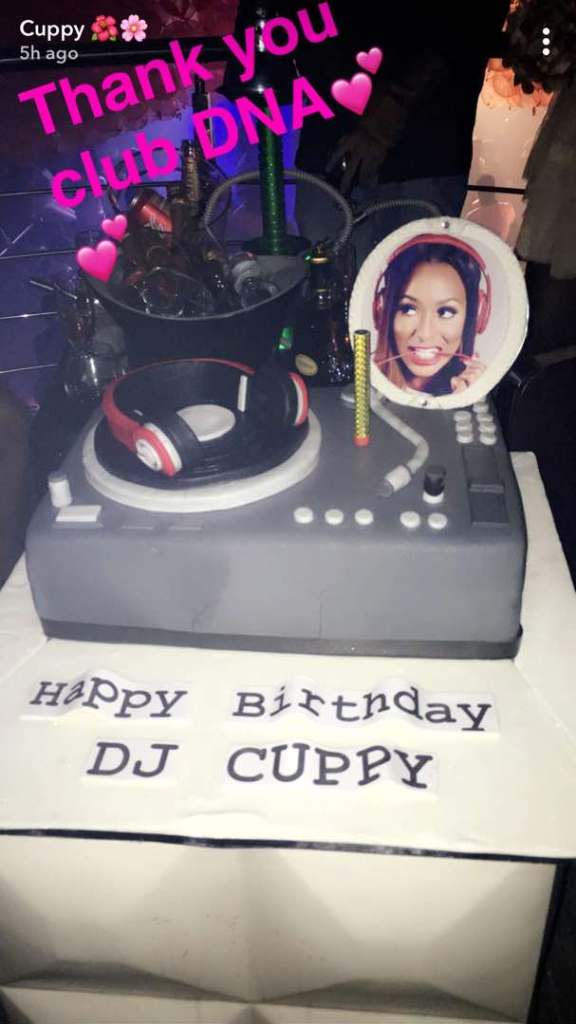 Billionaire businessman, Aliko Dangote surprises DJ Cuppy at her 25th birthday party (photos)