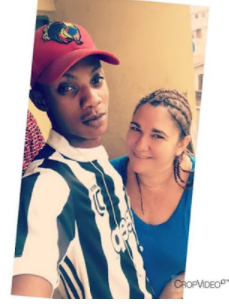 Nigerian Guy And His Older British Wife Enjoy Their Honeymoon In Ekiti