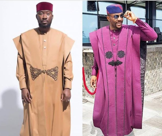 'This Is Not An Agbada, It's A Kimono'- Actor Femi Branch To Ebuka And His Tailor, Ugo Monye