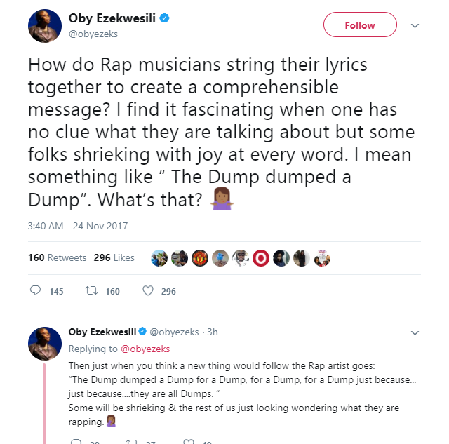 Former Minister Of Education, Oby Ezekwesili Ponders On How Rap Lyrics Work