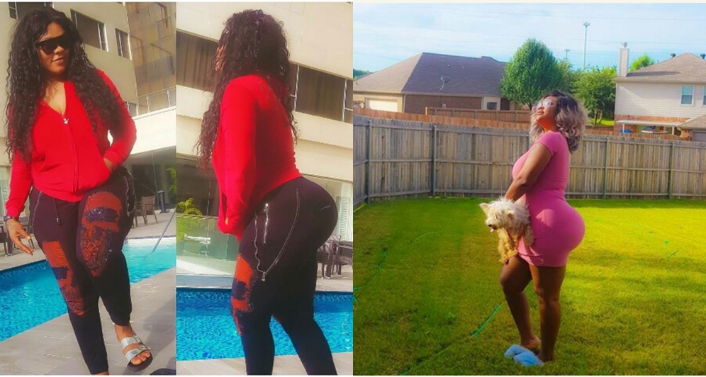 "When Your Problems Are Behind You": Actress Daniella Okeke Flaunts Her Backside