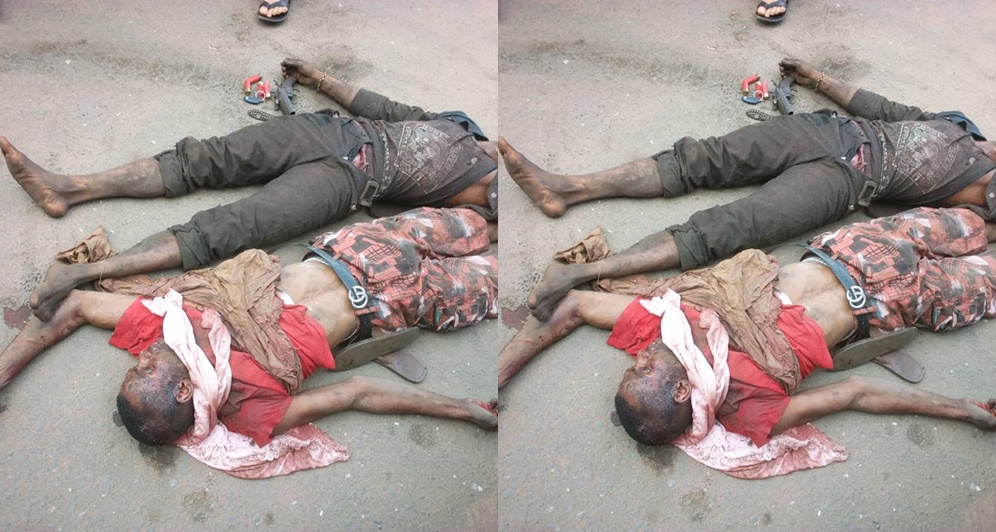 SARS Operatives Kill Daredevil Armed Robbers After Shoot-out In Imo