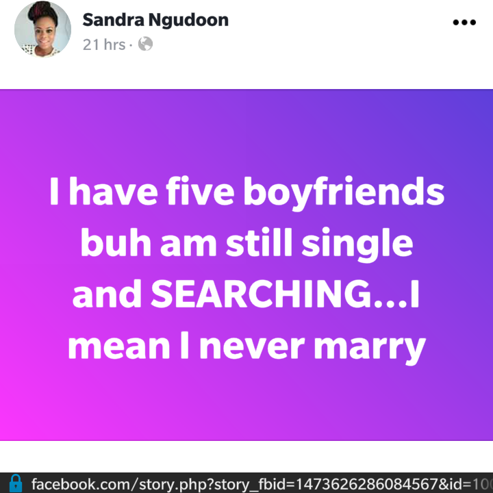 'I Have 5 Boyfriends But I Am Still Single And Searching' - Nigerian Slay Queen