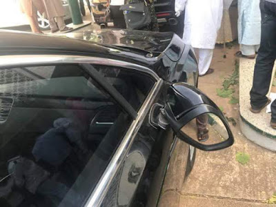 Dismissed Teachers Destroy Kaduna House Of Assembly Complex (Photos)