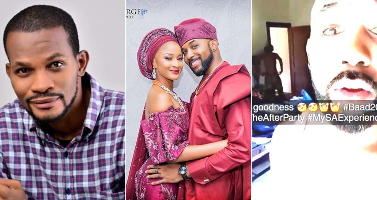 Uche Muduagwu Comes At Banky W For Posting Adesua's 'Tiny' Butt On Social Media