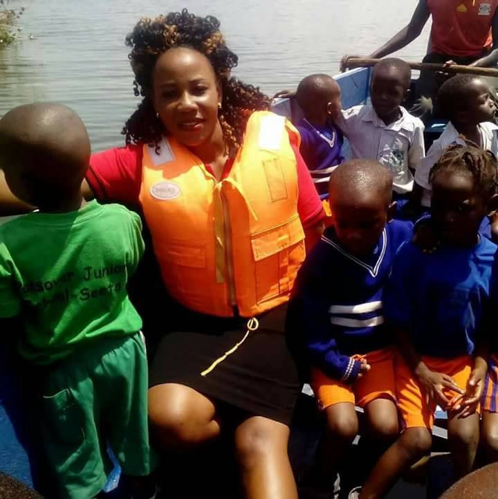 Viral Picture Of A School Teacher Putting On A Life Jacket While Her Pupils Are Left Unprotected
