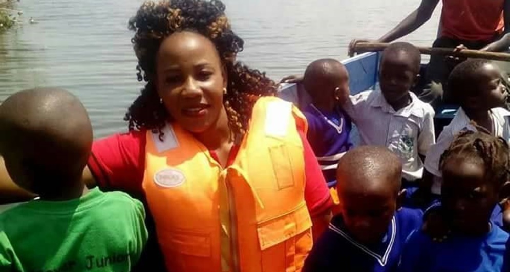 Viral Picture Of A School Teacher Putting On A Life Jacket While Her Pupils Are Left Unprotected