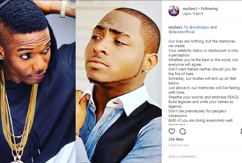 'Don't Die Prematurely For People's Obsessions'- Seyi Law To Wizkid, Davido