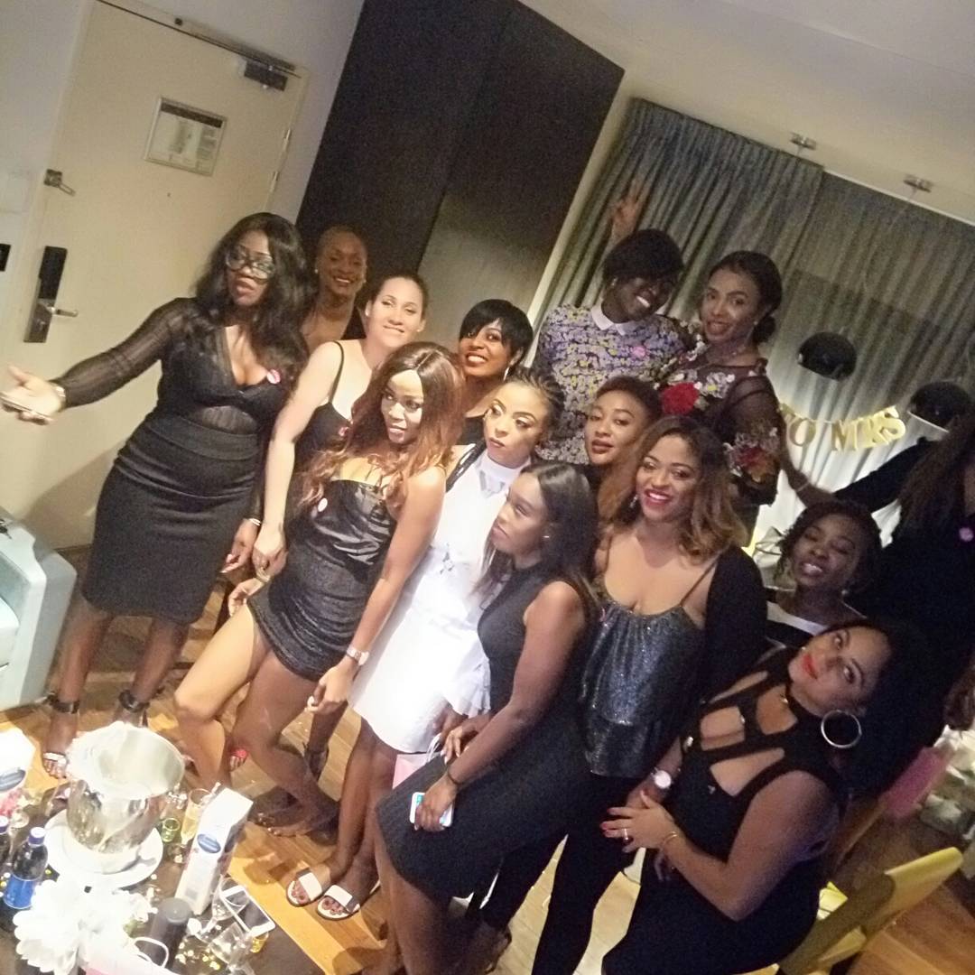 #ON2017: Oristefemi's wife-to-be Nabila's angelic look to her bridal shower last night (Photos)