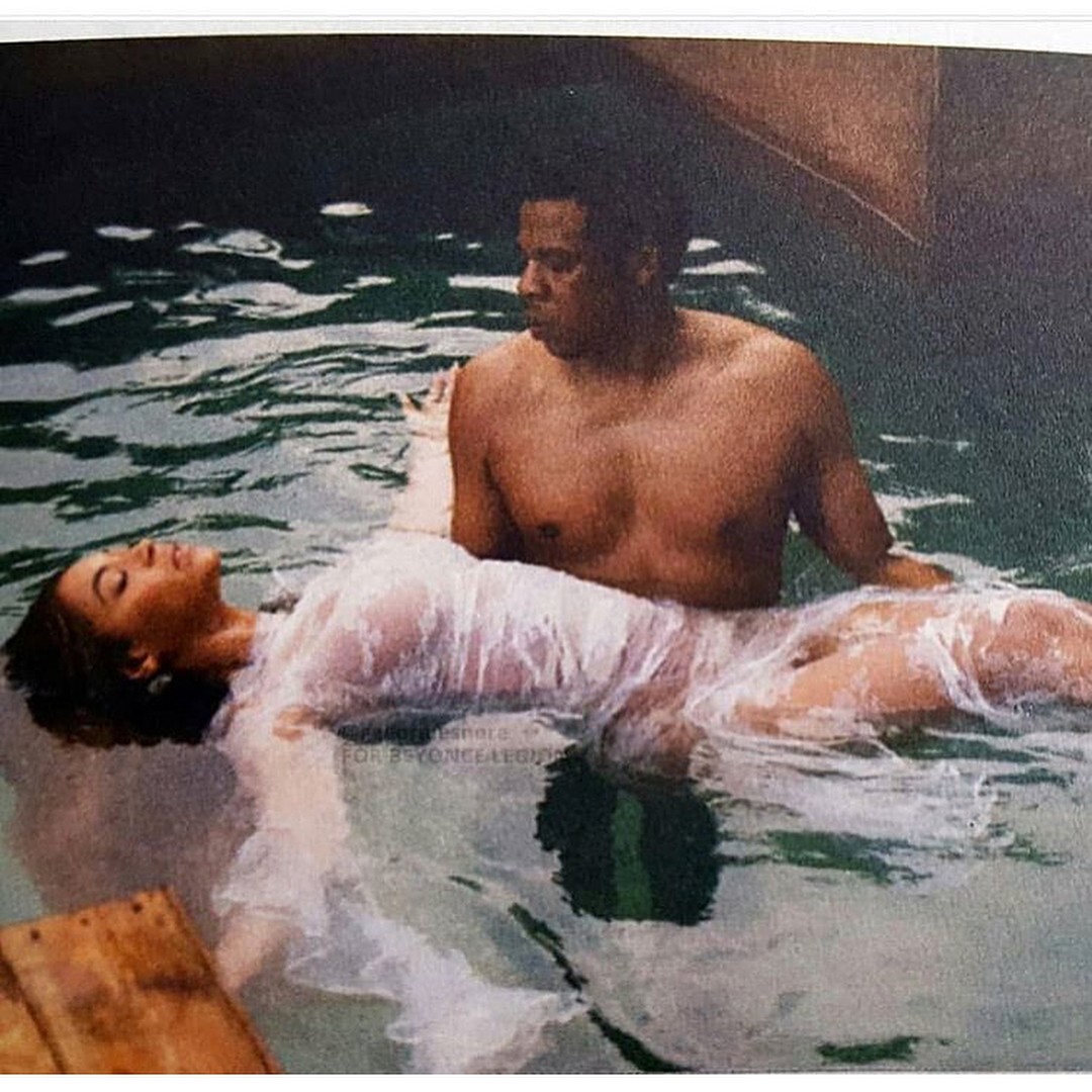 Jesus and John the Baptist? These photos of Jay Z and Beyonce has people enraged!