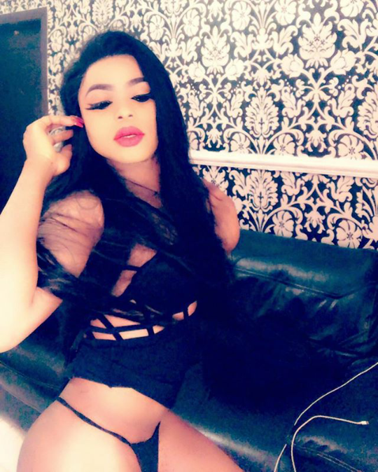 Bobrisky shows off his assets in thong bikinis