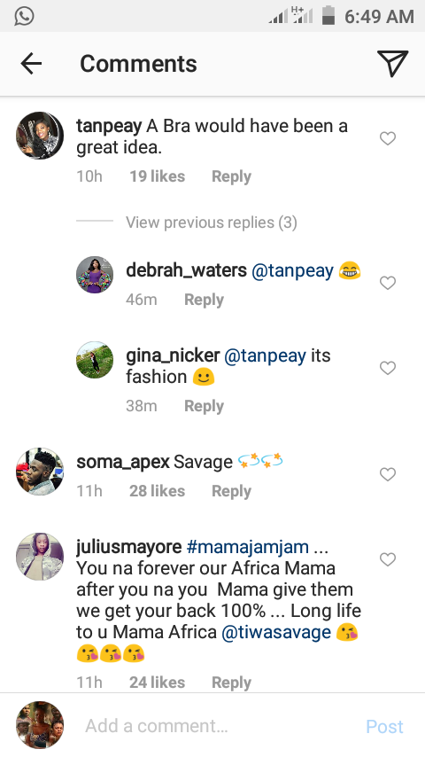 'Aunty Tiwa Who Sleeps With Small Kids' - Online Trolls Drag Tiwa Savage