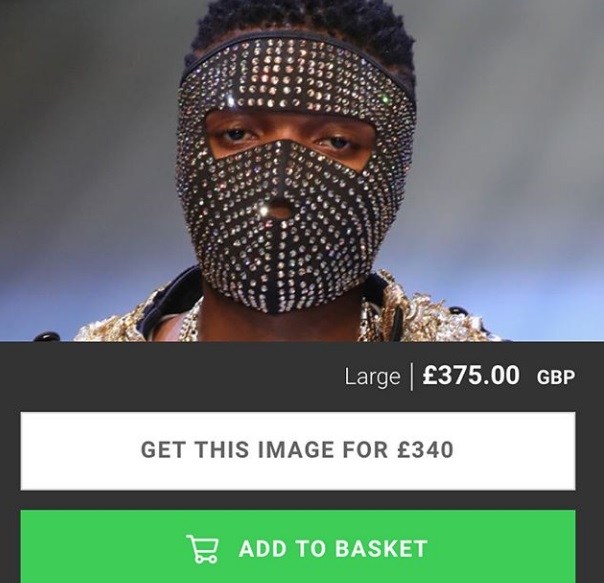 Nigerians React as Photos Of Wizkid Are Being Sold Online for N130k on The Internet