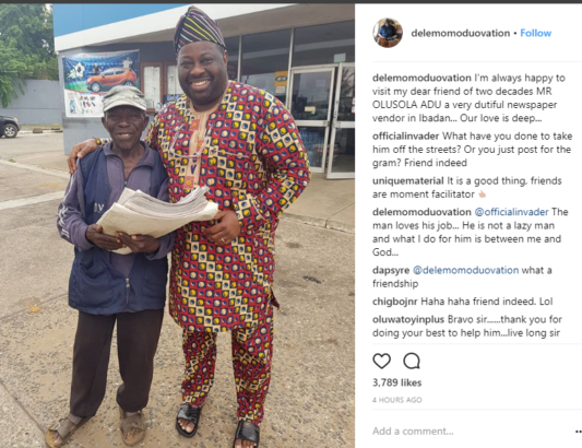 Dele Momodu slammed for showing off his friend of 20 years