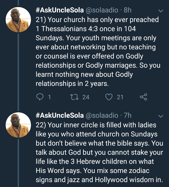 Nigerian Man Gives 35 Reasons Ladies Get Their Hearts Broken In Church