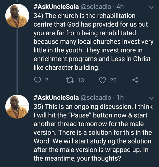 Nigerian Man Gives 35 Reasons Ladies Get Their Hearts Broken In Church