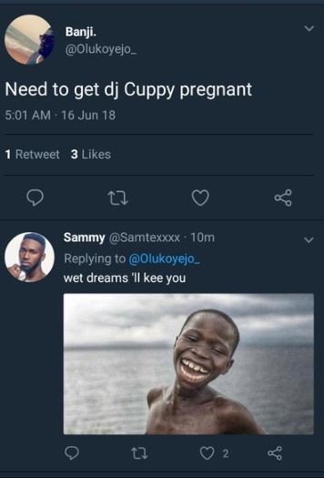 DJ Cuppy Replies Fan Who Said He Wants To Get Her Pregnant