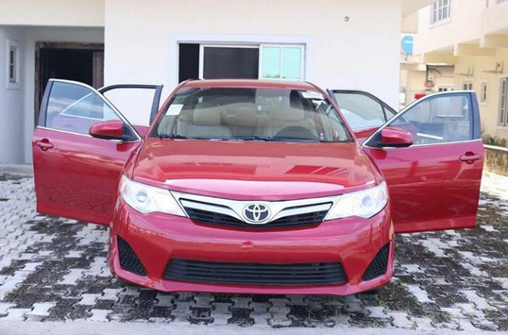 Popular artiste Mr Shaa buys a new 2013 Camry for his doll, Tontoh (Photos)