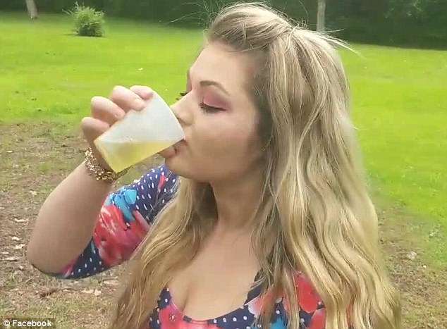 Shocking: Meet The Woman Who Drinks Her Own Dog's Urine To Cure Her Acne (Photos)