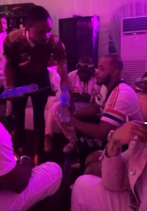 Photos from Davido's all white birthday party in Lagos