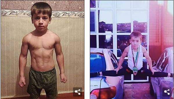 5-year-old boy gets Mercedes Benz for doing non-stop 4,105 push-ups in 2 hours (Photos)