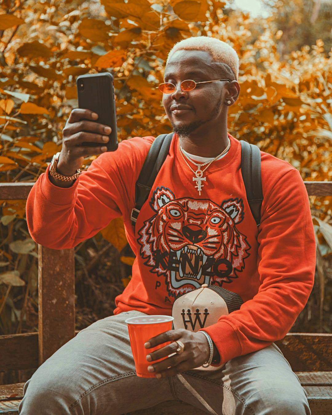 Fans React To Kizz Daniel Blond Hair & Beard (Photos)