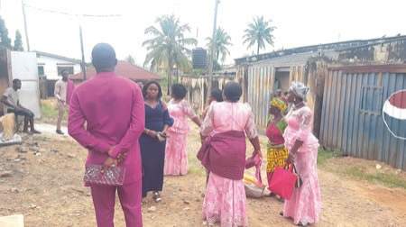 Drama as bride's father cancels wedding on D-day in Ibadan (Photos)