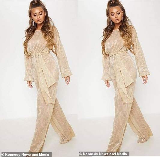 See the £35 jumpsuit lady ordered and see what she received (Photos)