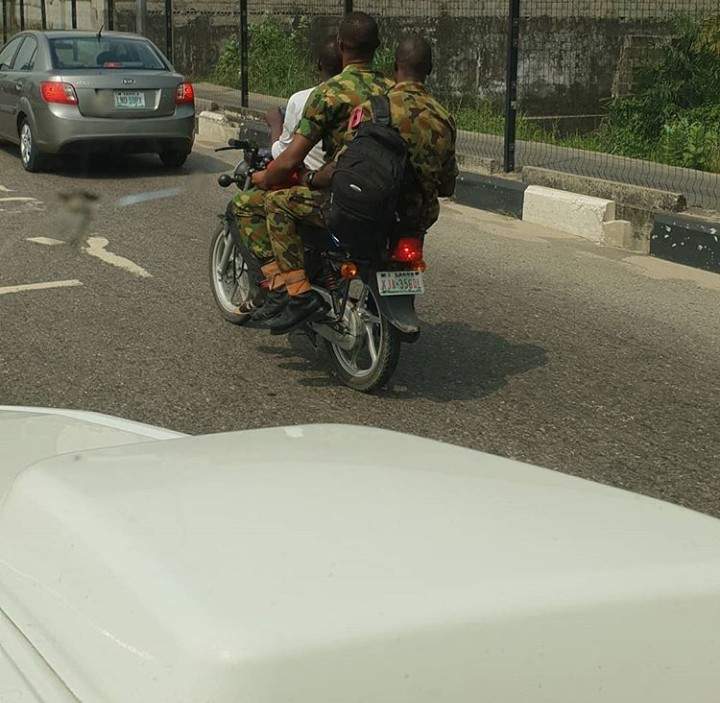Alibaba criticizes 2 soldiers for riding on the same bike without helmets