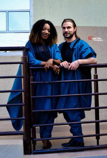 American man who proposed to his Nigerian girlfriend after meeting for the first time, set to wed (Prewedding photos)