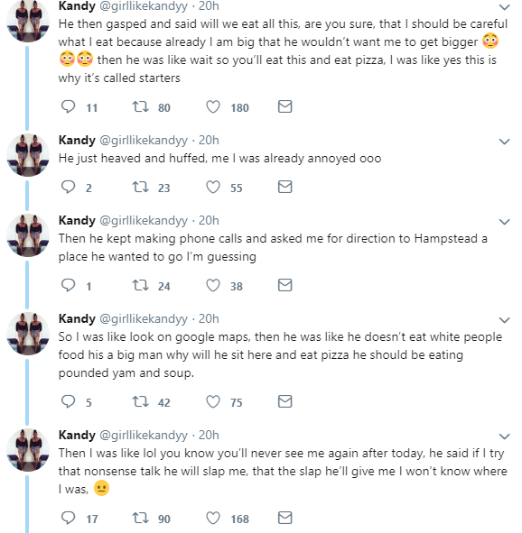 Lady narrates her worst date ever with an Igbo man in the UK