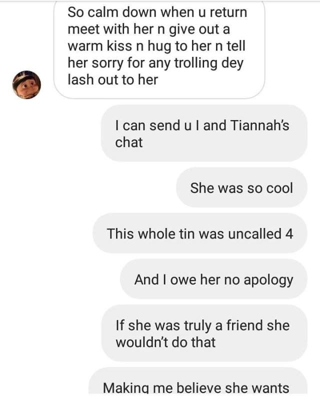 Instagram Hacker Releases Another Leaked Chat Of Nina Talking Down On Her Sponsor Tiannah