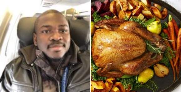 Nigerian man in shock after colleagues in the US threaten to resign because their boss promised them turkey but didn't fulfil it