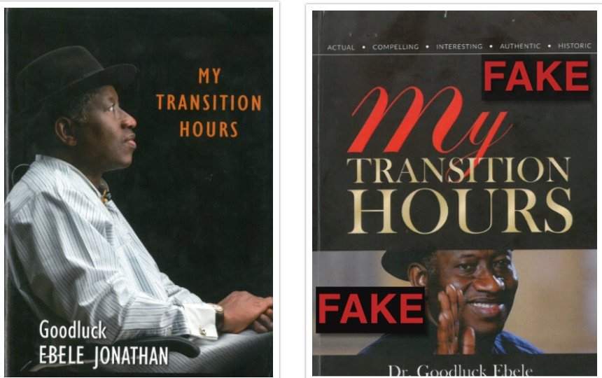 Nigerians react to Jonathan raising alarm over fake version of book 48hrs after he launched it