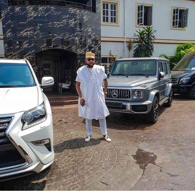 E-Money Shows Off His Newly Acquired 2019 Mercedes-Benz G-wagon (Photos)