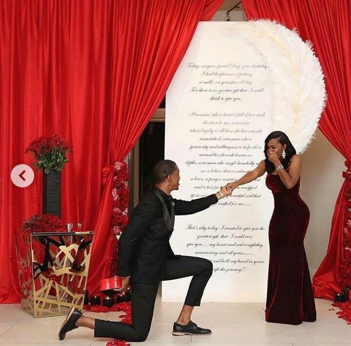 American Athlete, Dennis, Proposes To His Girlfriend With Six Rings