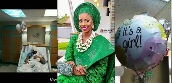 Actress Aisha Lawal Welcomes A Baby Girl In The US