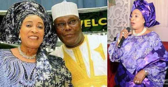 My husband is not a thief and would never steal if elected - Atiku's wife