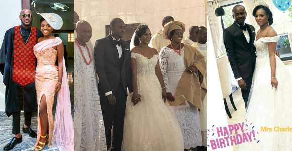 Photos from 2Face's brother, Charly Idibia's wedding