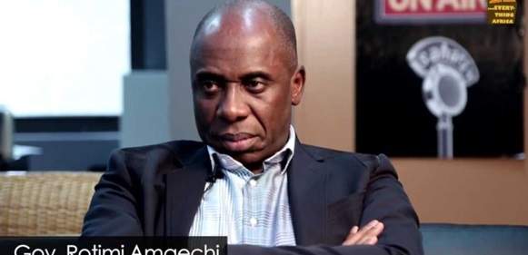 Angry Nigerians Embarrass Rotimi Amaechi At A Function In Abuja (Video)