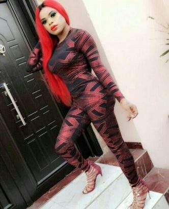 Bobrisky shows off his growing curves in new photos