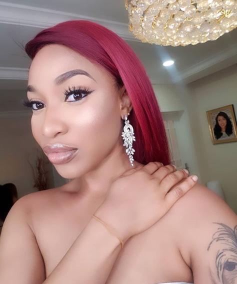 Tonto Dikeh Professes Love To An Unknown Person