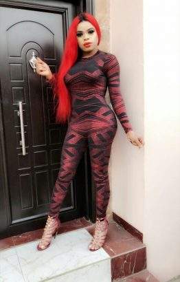 Bobrisky shows off his growing curves in new photos