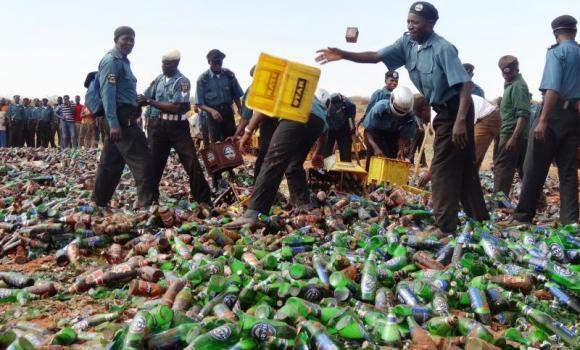30 Trailer Loads Of Beer Seized And Destroyed By Kano Hisbah Board