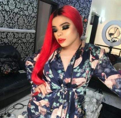 Bobrisky shows off his growing curves in new photos